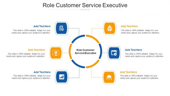 Role Customer Service Executive Ppt Powerpoint Presentation Model Slides Cpb