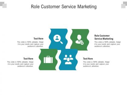 Role customer service marketing ppt powerpoint presentation icon graphics design cpb