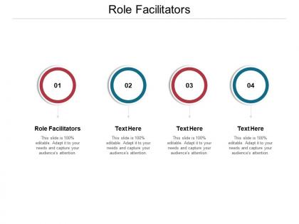 Role facilitators ppt powerpoint presentation ideas influencers cpb