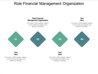 Role financial management organization ppt powerpoint presentation model visual aids cpb