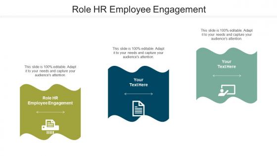 Role hr employee engagement ppt powerpoint presentation slides pictures cpb