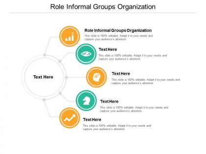 Role informal groups organization ppt powerpoint presentation pictures shapes cpb