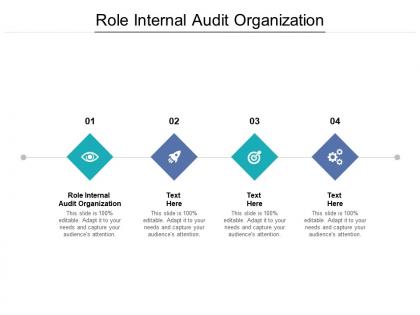 Role internal audit organization ppt powerpoint presentation inspiration deck cpb