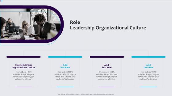 Role Leadership Organizational Culture In Powerpoint And Google Slides Cpb