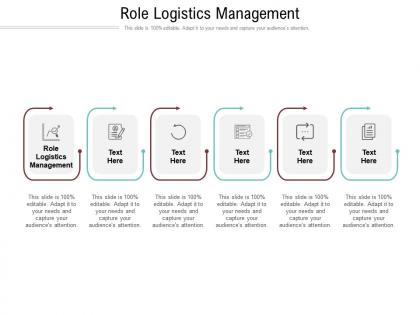 Role logistics management ppt powerpoint presentation summary gridlines cpb