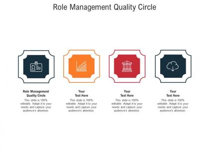Role management quality circle ppt powerpoint presentation icon slideshow cpb