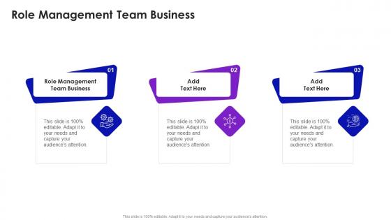 Role Management Team Business In Powerpoint And Google Slides Cpb