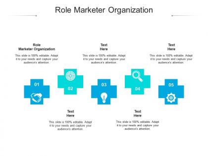 Role marketer organization ppt powerpoint presentation file visuals cpb