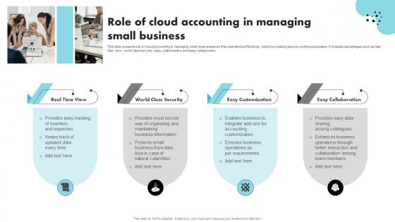 Role Of Cloud Accounting In Managing Small Business