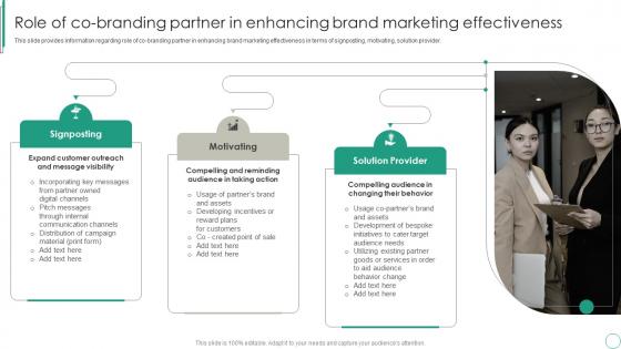 Role Of Co Branding Partner In Enhancing Brand Marketing Brand Supervision For Improved Perceived Value