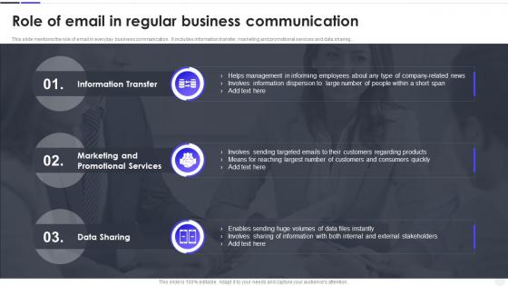 Role Of Email In Regular Business Communication
