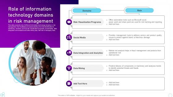 Role Of Information Technology Domains In Risk Management