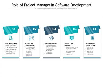 Role Of Project Manager In Software Development