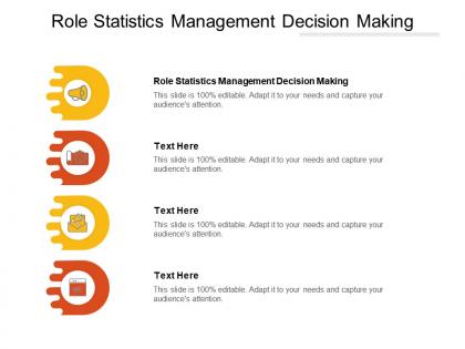 Role statistics management decision making ppt powerpoint presentation gallery cpb