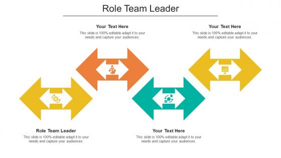 Role team leader ppt powerpoint presentation file background images cpb