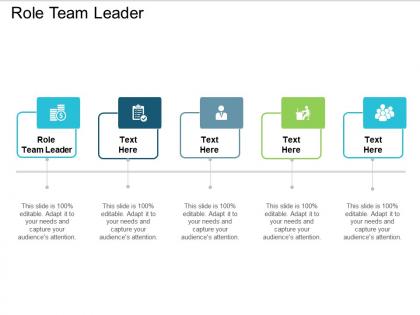 Role team leader ppt powerpoint presentation outline file formats cpb