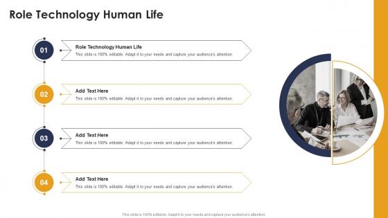 Role Technology Human Life In Powerpoint And Google Slides Cpb
