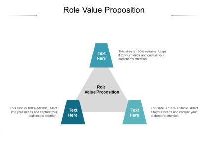 Role value proposition ppt powerpoint presentation summary information cpb