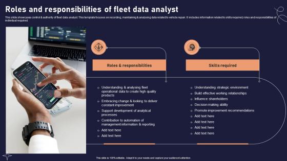 Roles And Responsibilities Of Fleet Data Analyst