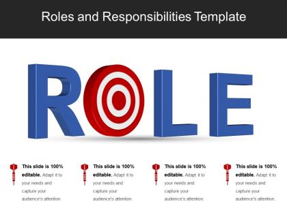 Roles and responsibilities template powerpoint slide designs