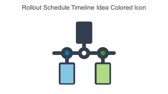 Rollout Schedule Timeline Idea Colored Icon In Powerpoint Pptx Png And Editable Eps Format