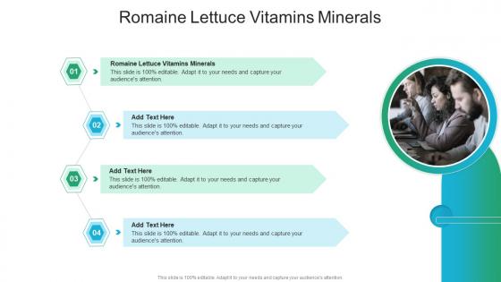 Romaine Lettuce Vitamins Minerals In Powerpoint And Google Slides Cpb