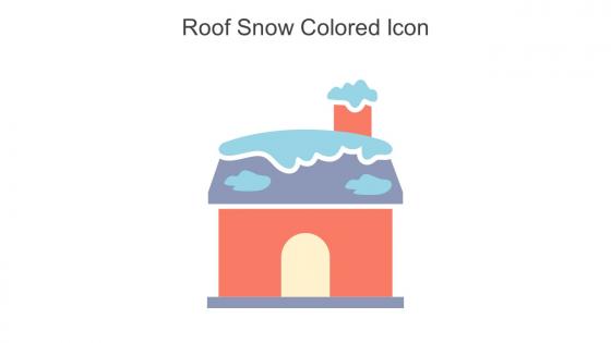 Roof Snow Colored Icon In Powerpoint Pptx Png And Editable Eps Format