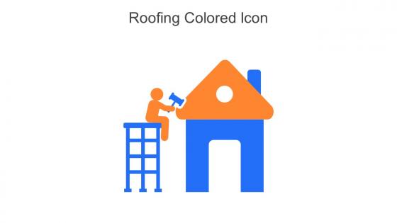 Roofing Colored Icon In Powerpoint Pptx Png And Editable Eps Format