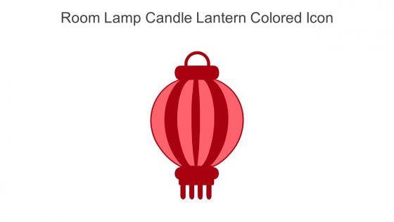 Room Lamp Candle Lantern Colored Icon In Powerpoint Pptx Png And Editable Eps Format