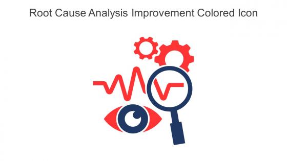 Root Cause Analysis Improvement Colored Icon In Powerpoint Pptx Png And Editable Eps Format