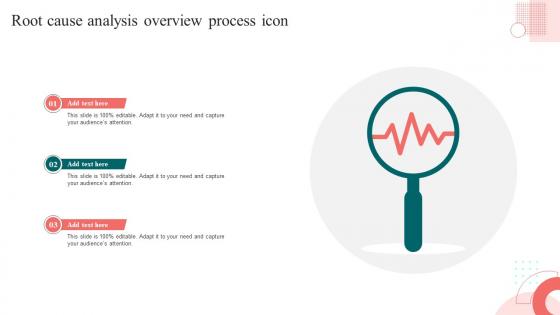 Root Cause Analysis Overview Process Icon