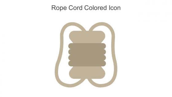 Rope Cord Colored Icon In Powerpoint Pptx Png And Editable Eps Format