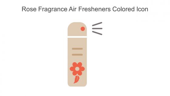 Rose Fragrance Air Fresheners Colored Icon In Powerpoint Pptx Png And Editable Eps Format