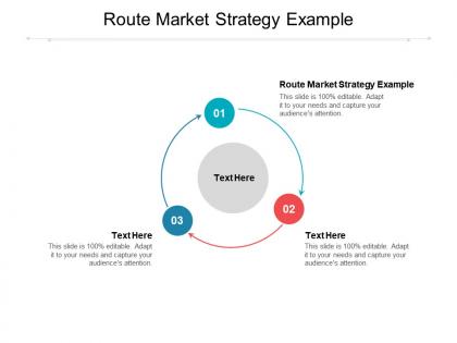 Route market strategy example ppt powerpoint presentation outline example introduction cpb