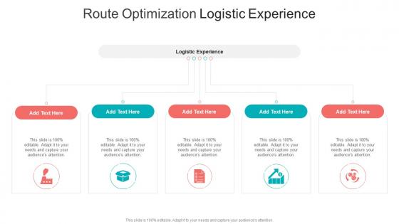 Route Optimization Logistic Experience In Powerpoint And Google Slides Cpb