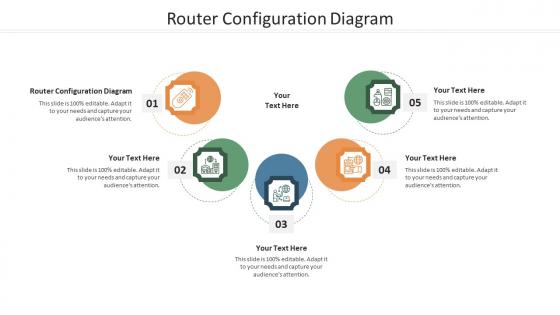 Router Configuration Diagram Ppt Powerpoint Presentation Layouts Clipart Images Cpb