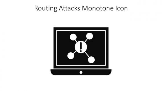 Routing Attacks Monotone Icon In Powerpoint Pptx Png And Editable Eps Format