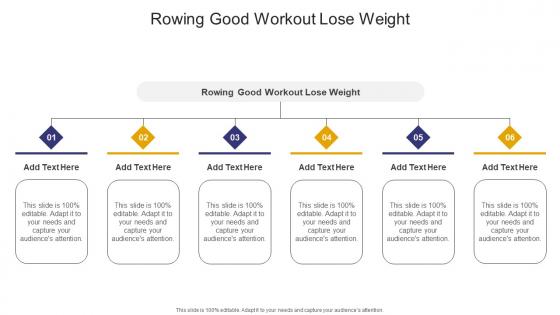 Rowing Good Workout Lose Weight In Powerpoint And Google Slides Cpb