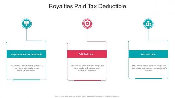 Royalties Paid Tax Deductible In Powerpoint And Google Slides Cpb