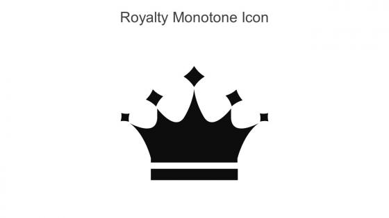 Royalty Monotone Icon In Powerpoint Pptx Png And Editable Eps Format