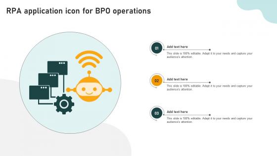RPA Application Icon For BPO Operations