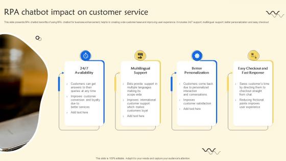 RPA Chatbot Impact On Customer Service