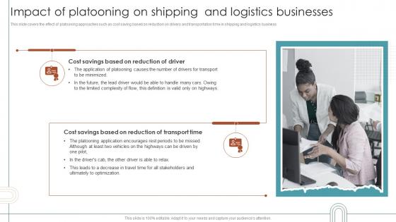 RPA For Shipping And Logistics Impact Of Platooning On Shipping And Logistics Businesses