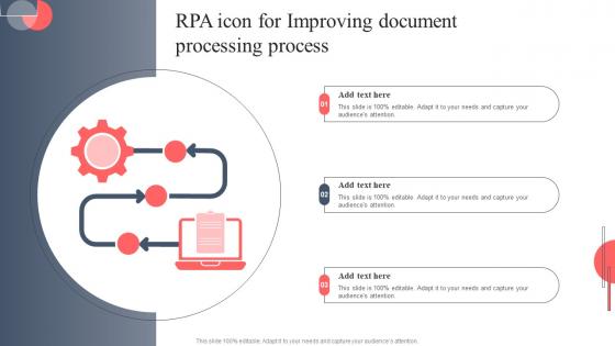 RPA Icon For Improving Document Processing Process