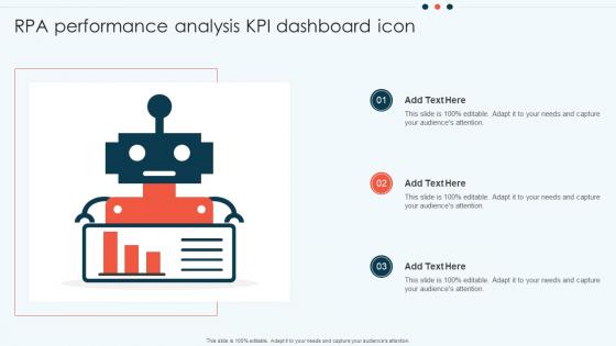 RPA Performance Analysis KPI Dashboard Icon