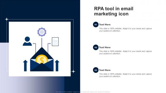 RPA Tool In Email Marketing Icon