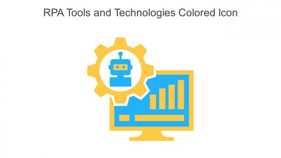 RPA Tools And Technologies Colored Icon In Powerpoint Pptx Png And Editable Eps Format