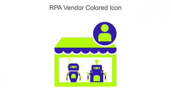 RPA Vendor Colored Icon In Powerpoint Pptx Png And Editable Eps Format