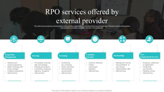 Rpo Services Offered By External Provider