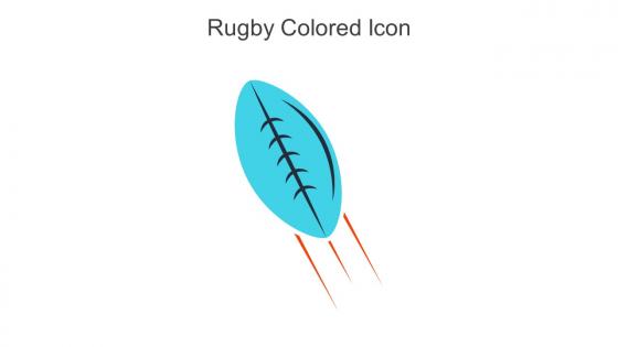 Rugby Colored Icon In Powerpoint Pptx Png And Editable Eps Format
